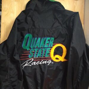 Vintage Quaker State Racing Jacket Coat